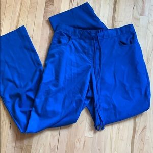 Grey’s Anatomy royal blue scrub bottoms